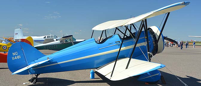 Waco QCF NC11481, Cactus Fly-in, March 7, 2015